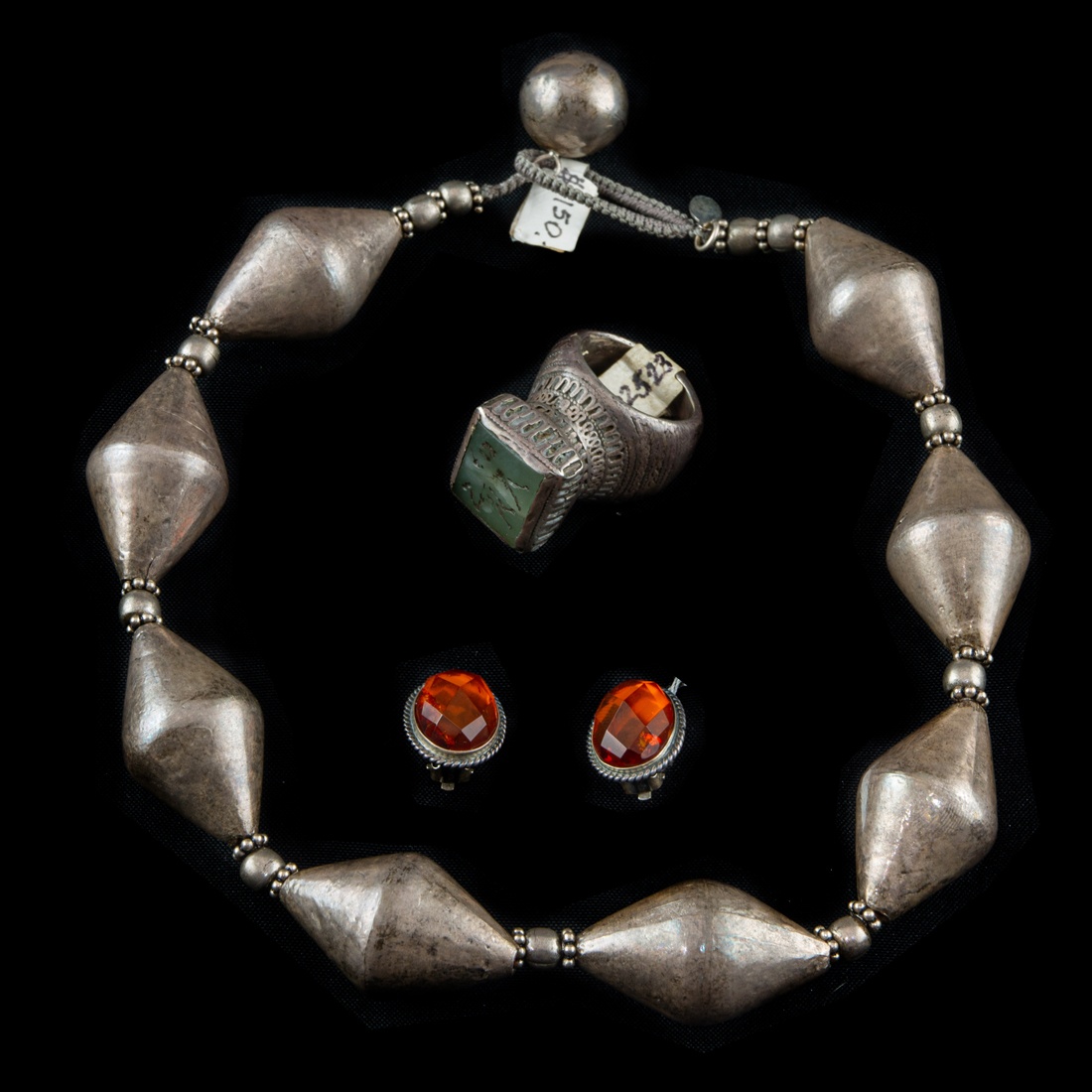 EAST INDIAN SILVER DOWRY BEAD