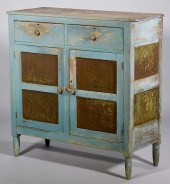 EAST TN BLUE PAINTED PIE SAFEE