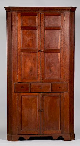 EAST TN CORNER CUPBOARD, CIRCA