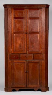 EAST TN CORNER CUPBOARD, CIRCA