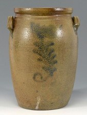 EAST TN DECKER STONEWARE JAR,