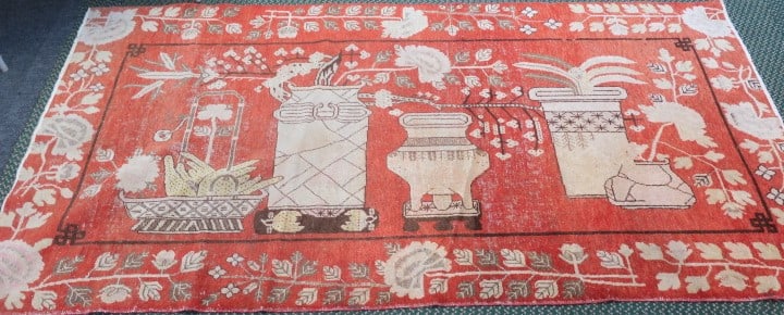 EAST TURKESTAN TRIBAL KHOTAN RUG,