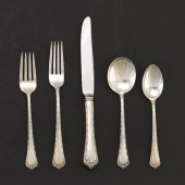 EASTERLING FLATWARE SET, "ROSE