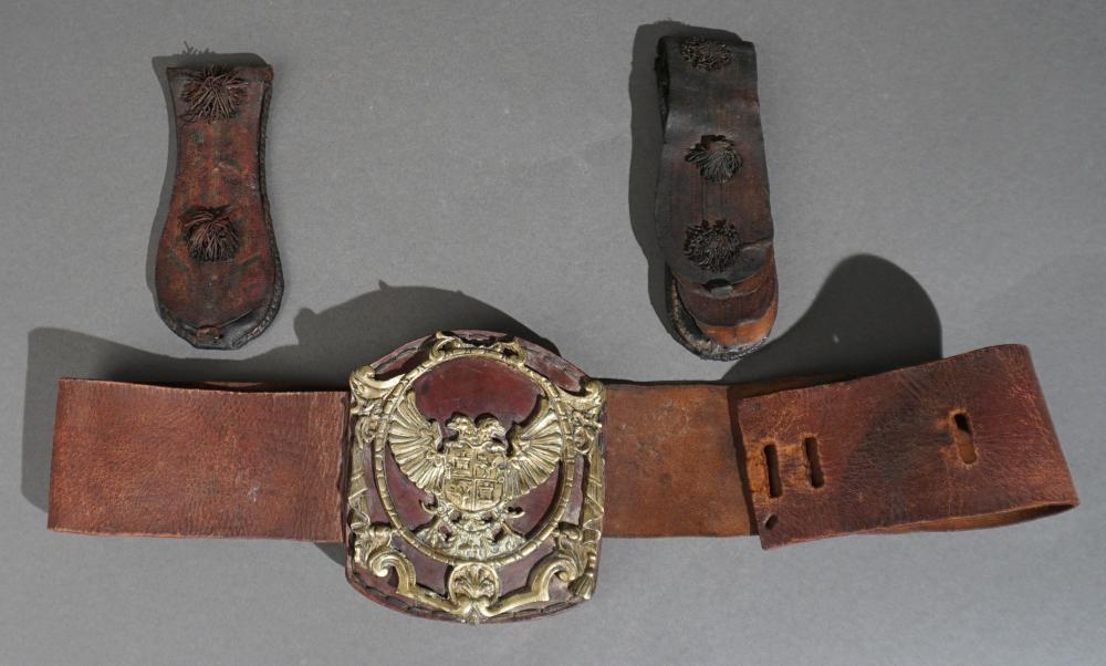 EASTERN EUROPEAN BRASS MOUNTED