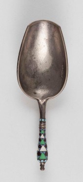 EASTERN EUROPEAN ENAMELED SILV