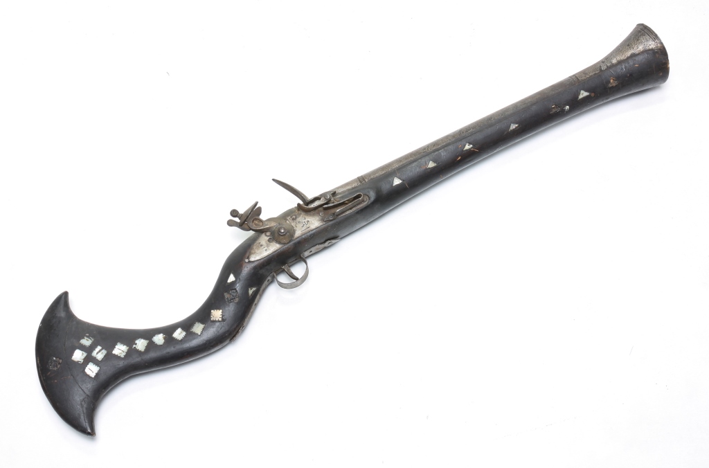 EASTERN FLINTLOCK BLUNDERBUSS.