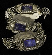 EASTERN LAPIS AND SILVER BELT