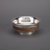 Eastern Silver Mounted Burl Wo