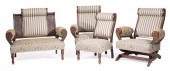 EASTLAKE CARVED OAK FIVE-PIECE