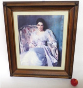 EASTLAKE ERA WOMAN SEATED IN C