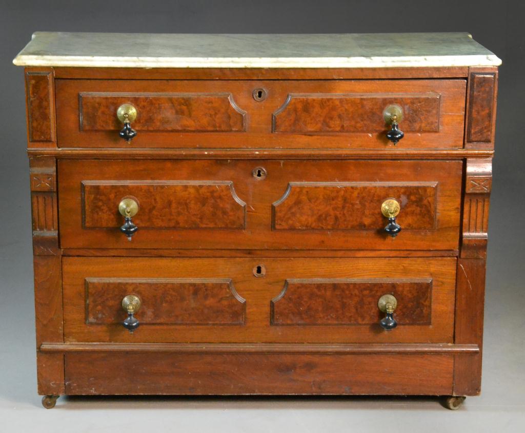 Eastlake Mahogany Dresser with