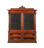 EASTLAKE MAHOGANY GLASS DOOR S