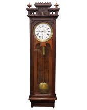 EASTLAKE MAHOGANY WALL CLOCKun