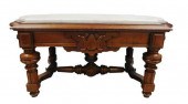 EASTLAKE MARBLE-TOP TABLE, LAT