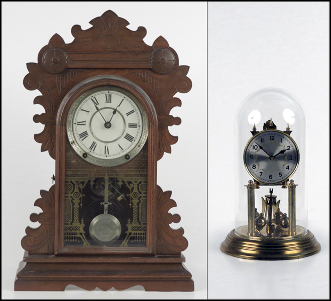 EASTLAKE STYLE MANTLE CLOCK.
