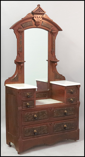 EASTLAKE STYLE MARBLE TOP