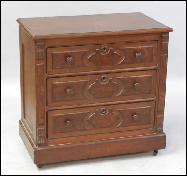 EASTLAKE STYLE THREE DRAWER
