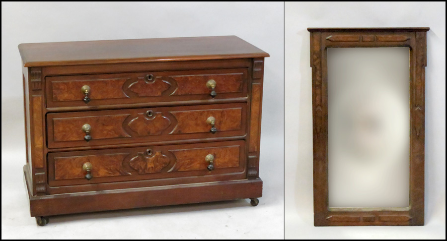 EASTLAKE STYLE THREE DRAWER