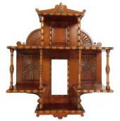 EASTLAKE STYLE WALL SHELF WITH