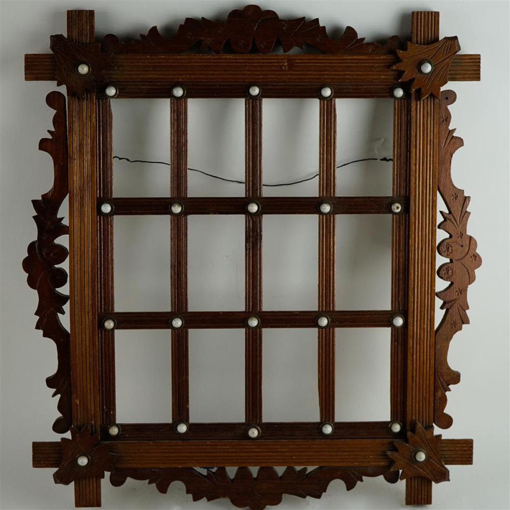EASTLAKE STYLE WALNUT MULTI-DIVIDED