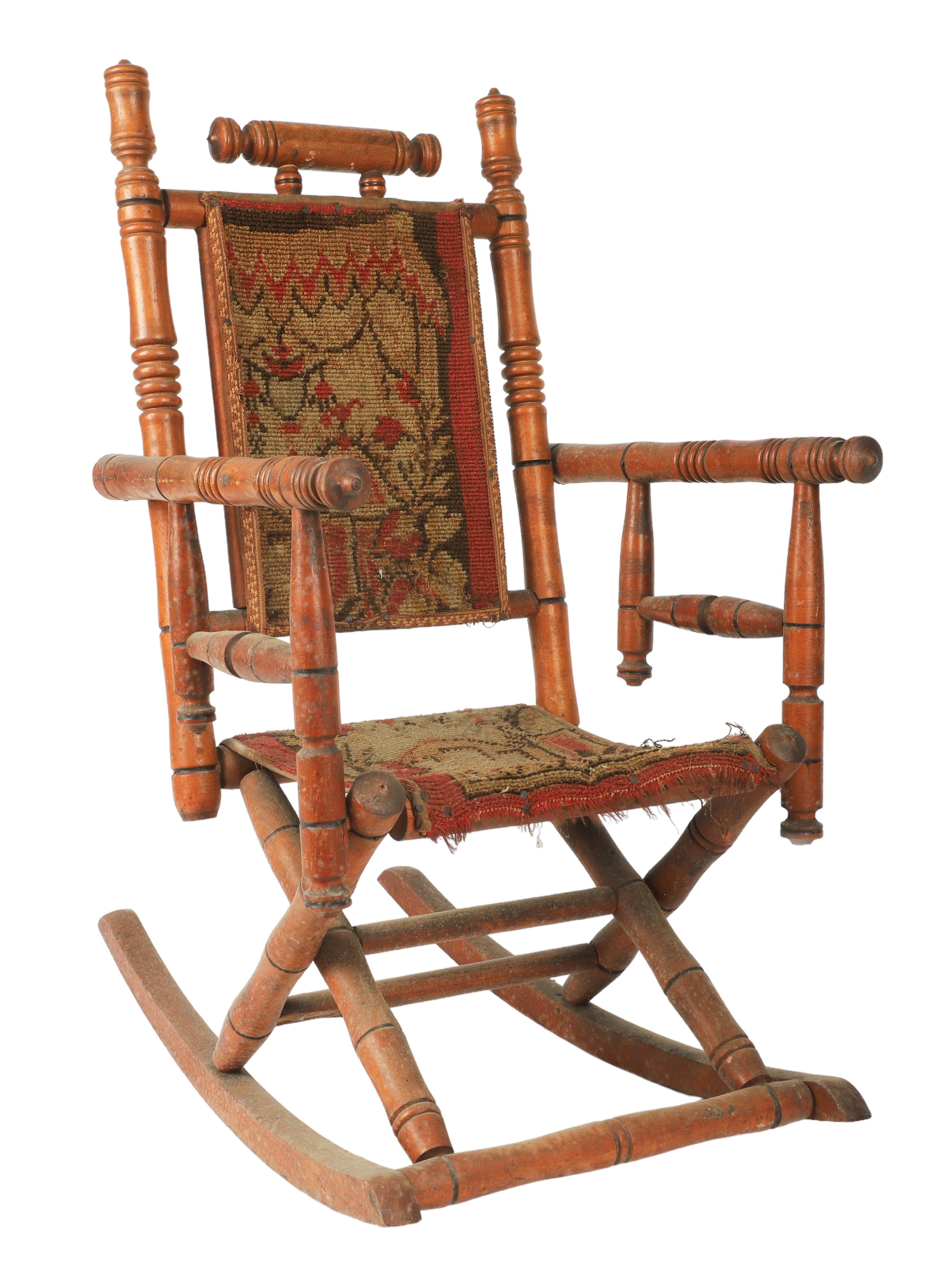 Eastlake Victorian walnut childs
