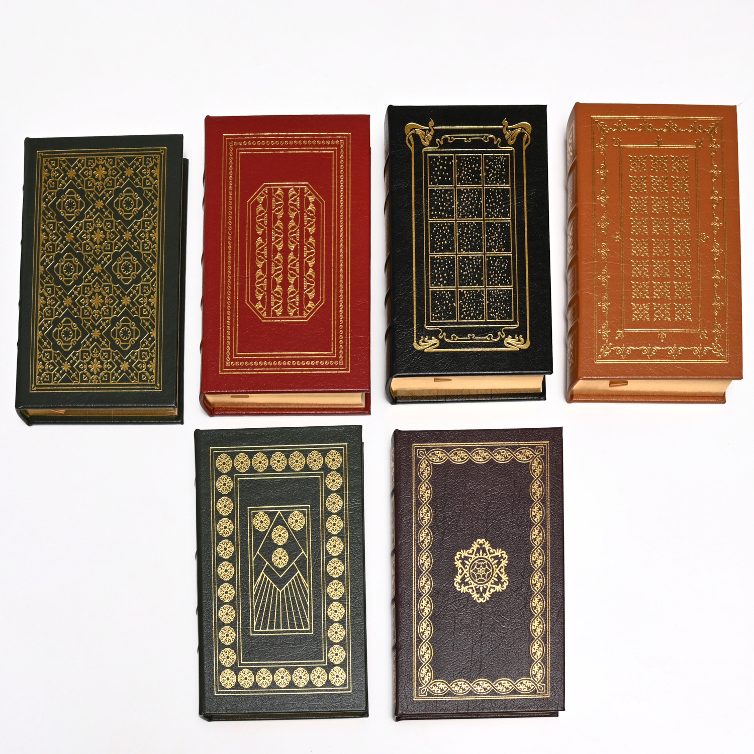EASTON PRESS (6) VOLS, SIGNED