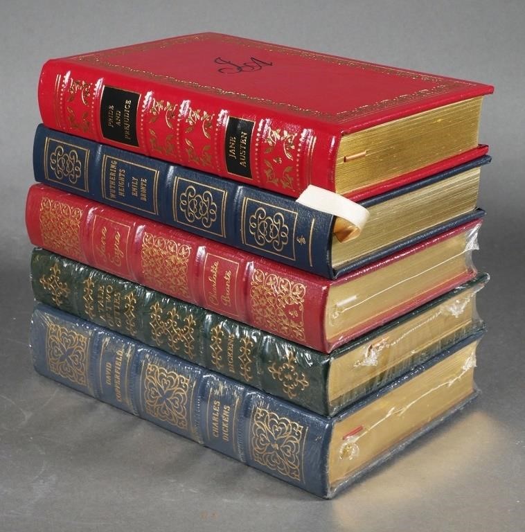 EASTON PRESS BOOKS (5)