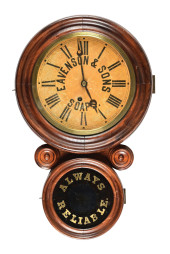 EAVENSON & SONS SOAP WALL CLOC