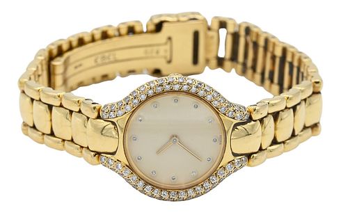 EBEL 18 KARAT YELLOW GOLD LADIES