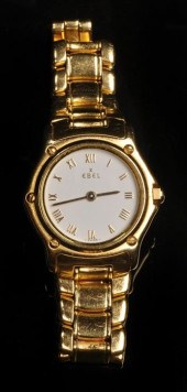 EBEL GOLD WATCH Stamped Swiss