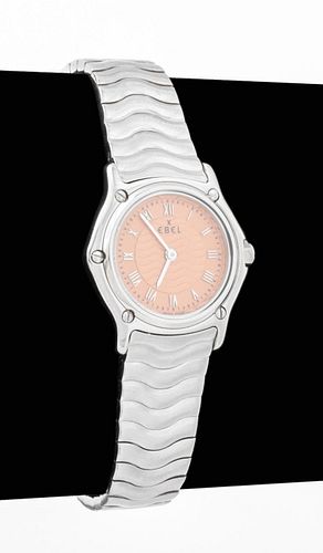 EBEL STAINLESS STEEL WAVE WATCHEbel