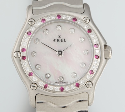 Ebel Women's Watch with Diamonds