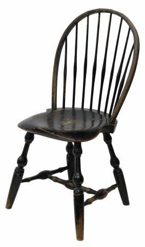 EBENEZER TRACY (ATTRIB.) BOW-BACK