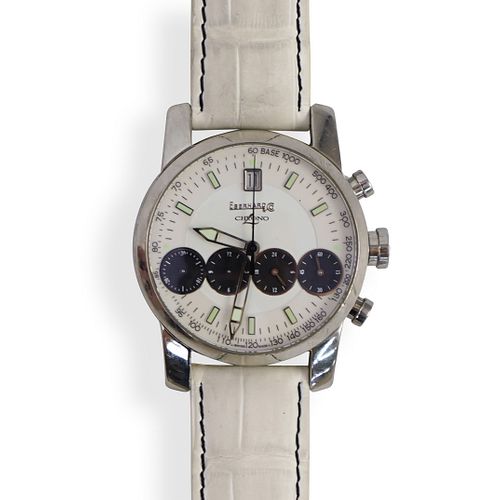 EBERHARD CHRONO 4 STEEL CHRONOGRAPH