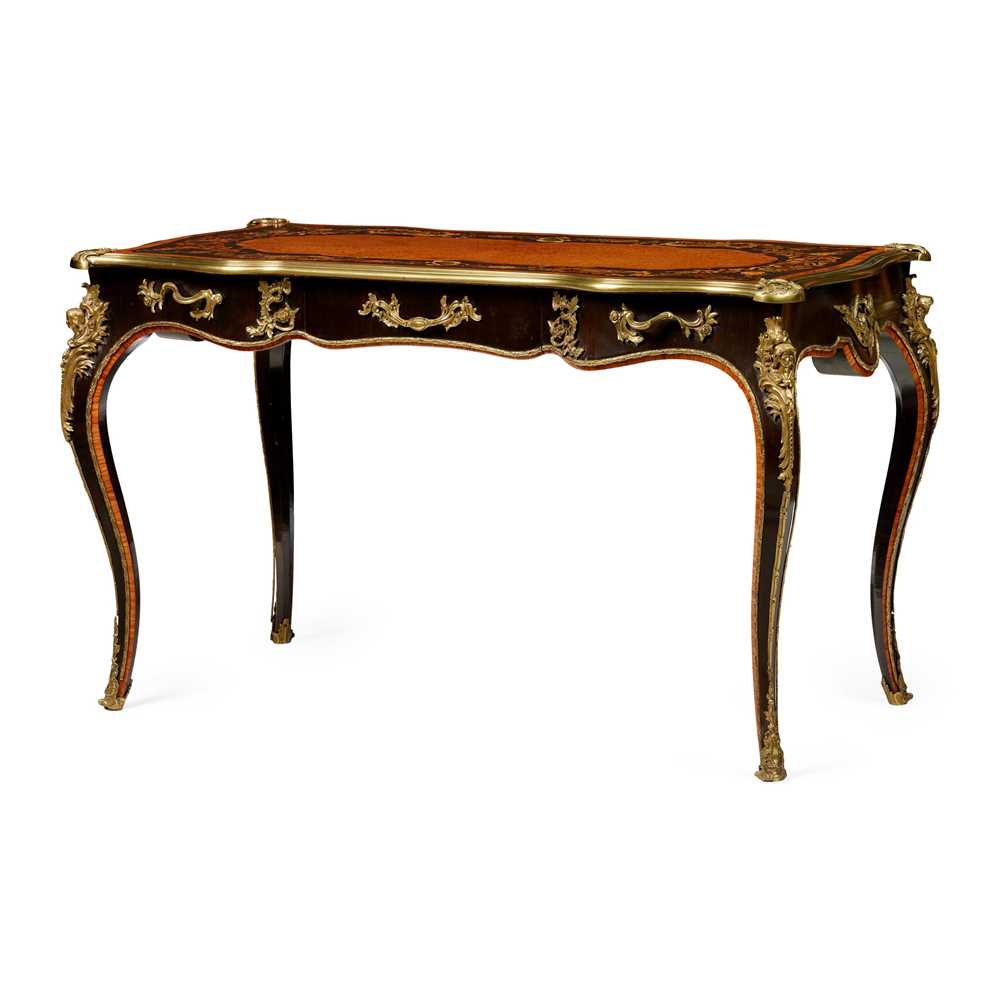 EBONISED, AMBOYNA, KINGWOOD AND