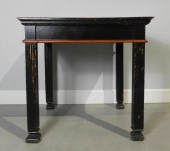 EBONIZED CENTER TABLE, CONTINE