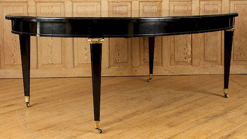 EBONIZED DIRECTOIRE STYLE DINING