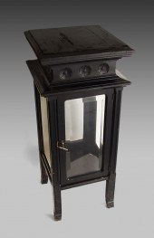 EBONIZED DISPLAY / FERN STAND