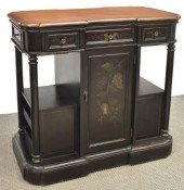 EBONIZED KITCHEN ISLAND BOTTLE