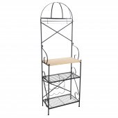 Ebonized metal bakers/planters