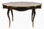 EBONIZED & METAL-INLAID CENTER