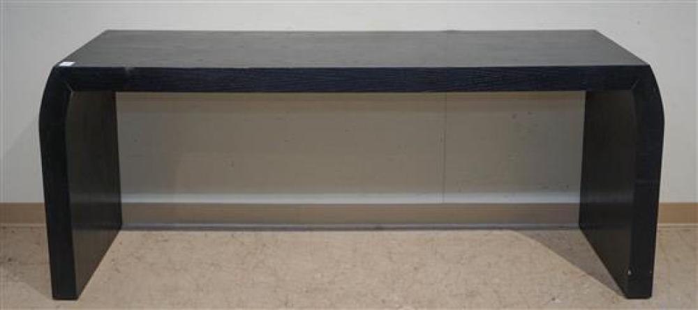 EBONIZED OAK SOFA TABLE BY ROBERT