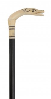 EBONY AND WHALE IVORY POINTER