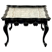 EBONY HOLLYWOOD REGENCY COFFEE