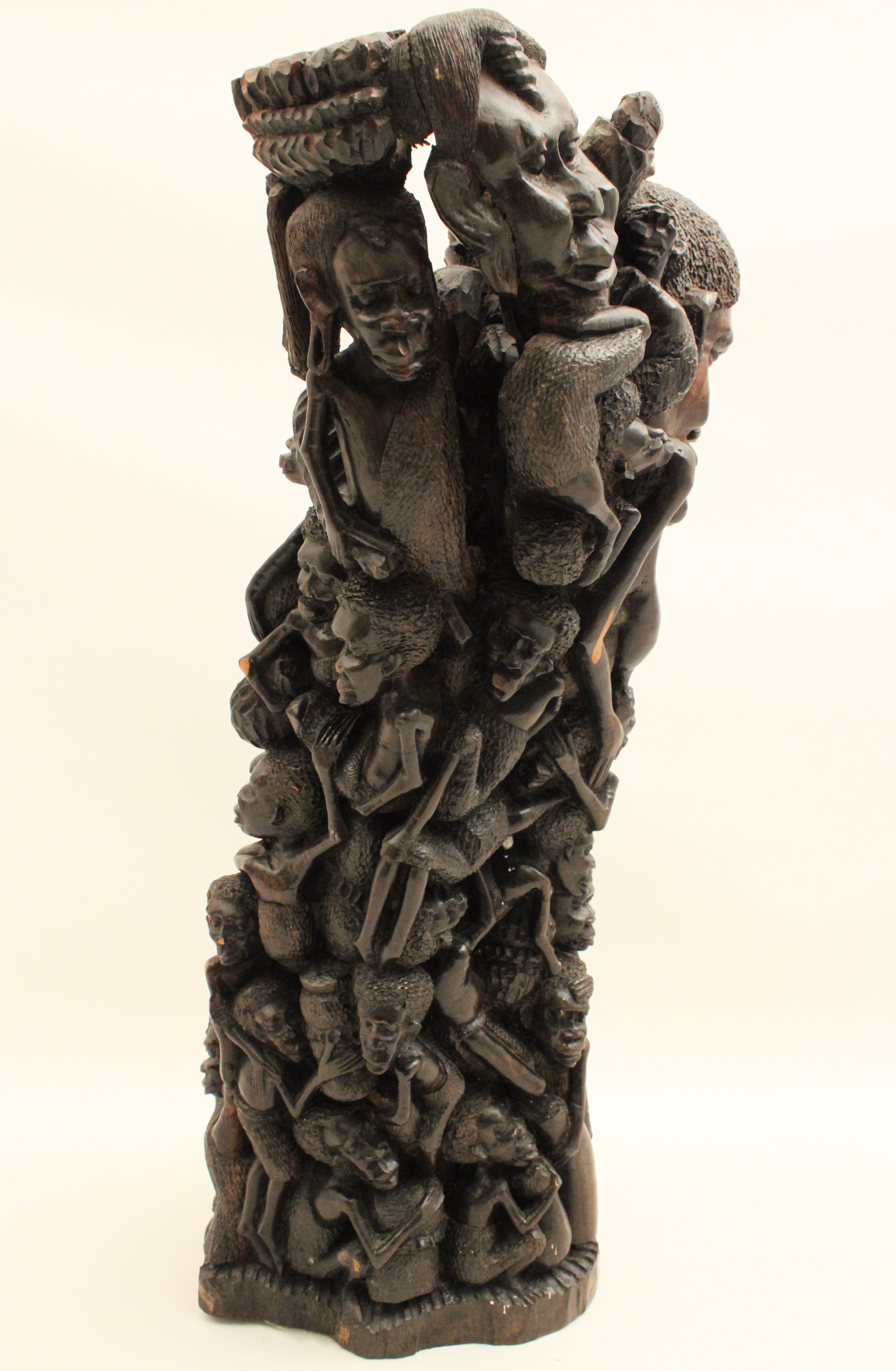 EBONY MAKONDE WOOD CARVING OF