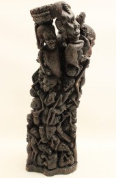 EBONY MAKONDE WOOD CARVING OF