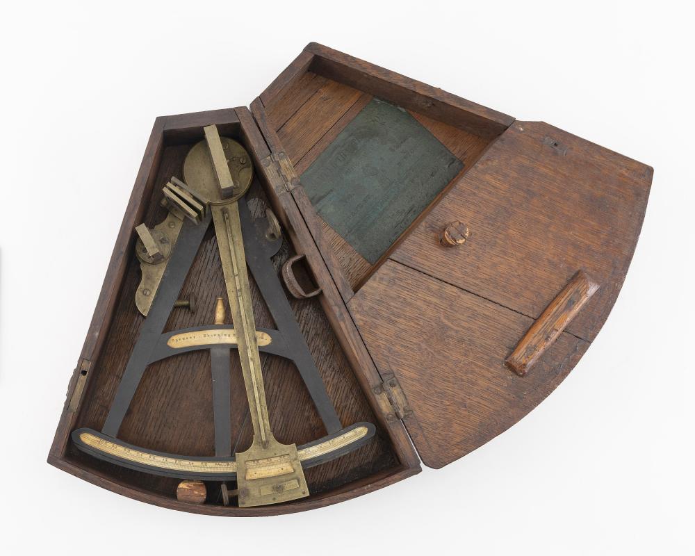 EBONY "T" FRAME SEXTANT BY