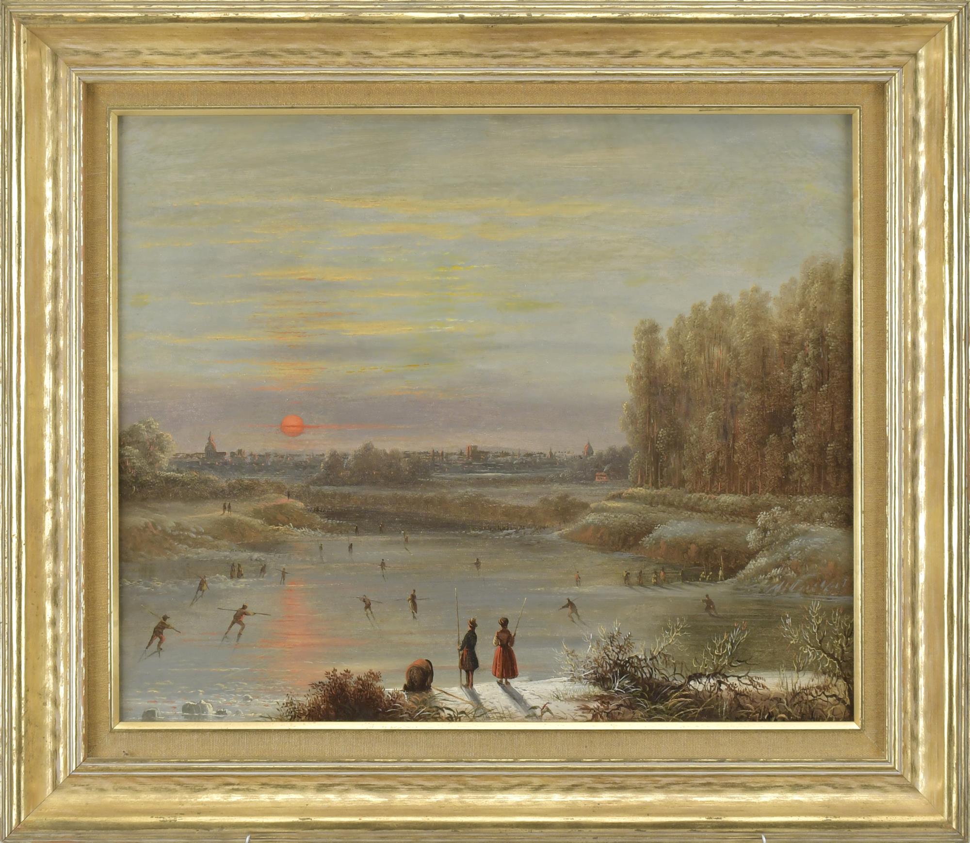 E.C. COATES OIL ON CANVAS,