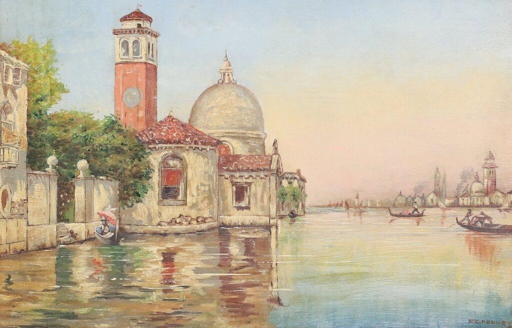 E.C. KENNEY OIL ON CANVAS