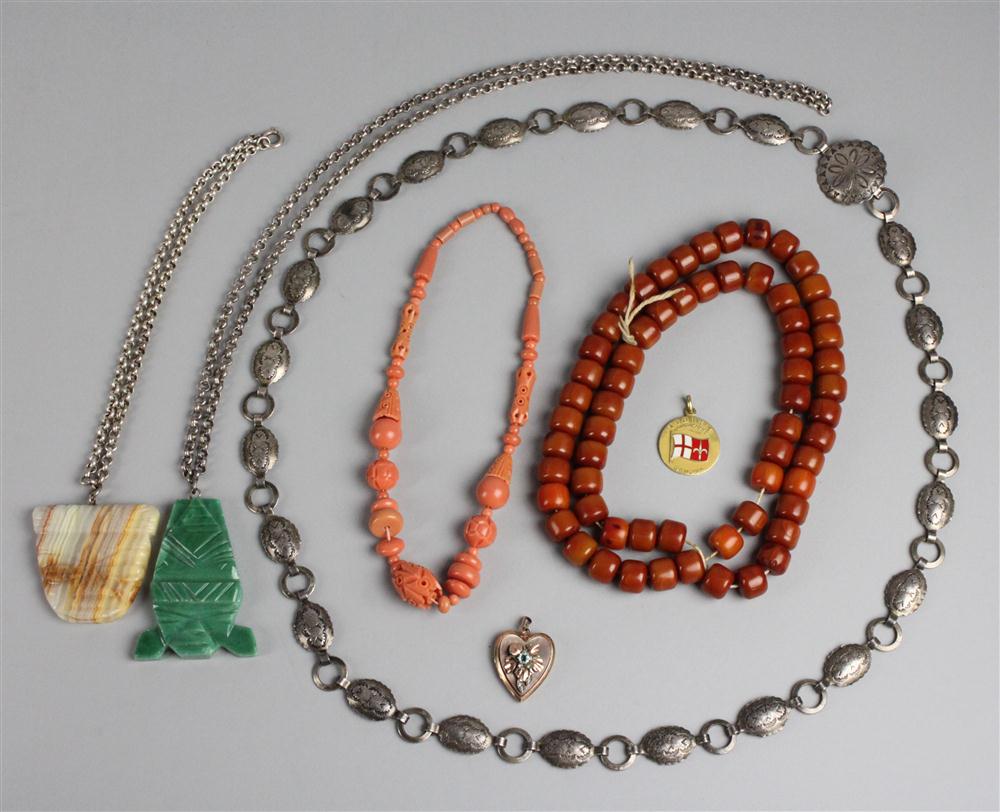 ECLECTIC COLLECTION OF JEWELRY